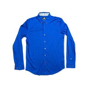 Butter Cloth Men's Medium Slim Fit Long Sleeve Button Up Down Shirt Cotton